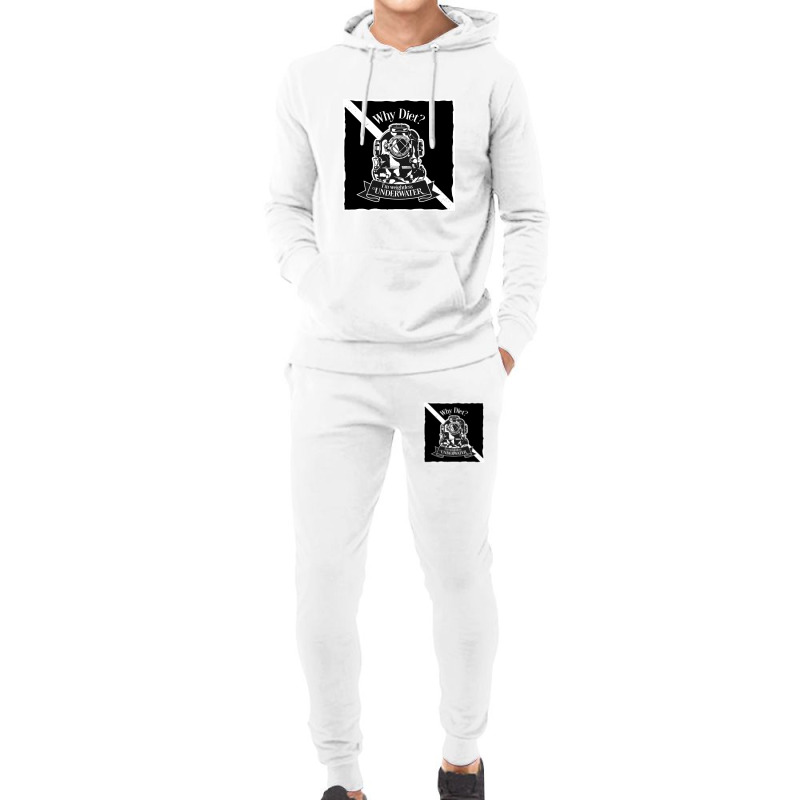 Im Weightless Underwater Hoodie & Jogger set by Pixelcon | Artistshot