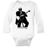 B B King Long Sleeve Baby Bodysuit | Artistshot