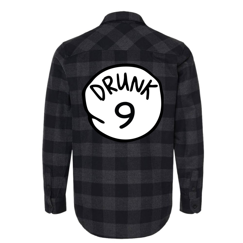 Drunk9 Flannel Shirt | Artistshot