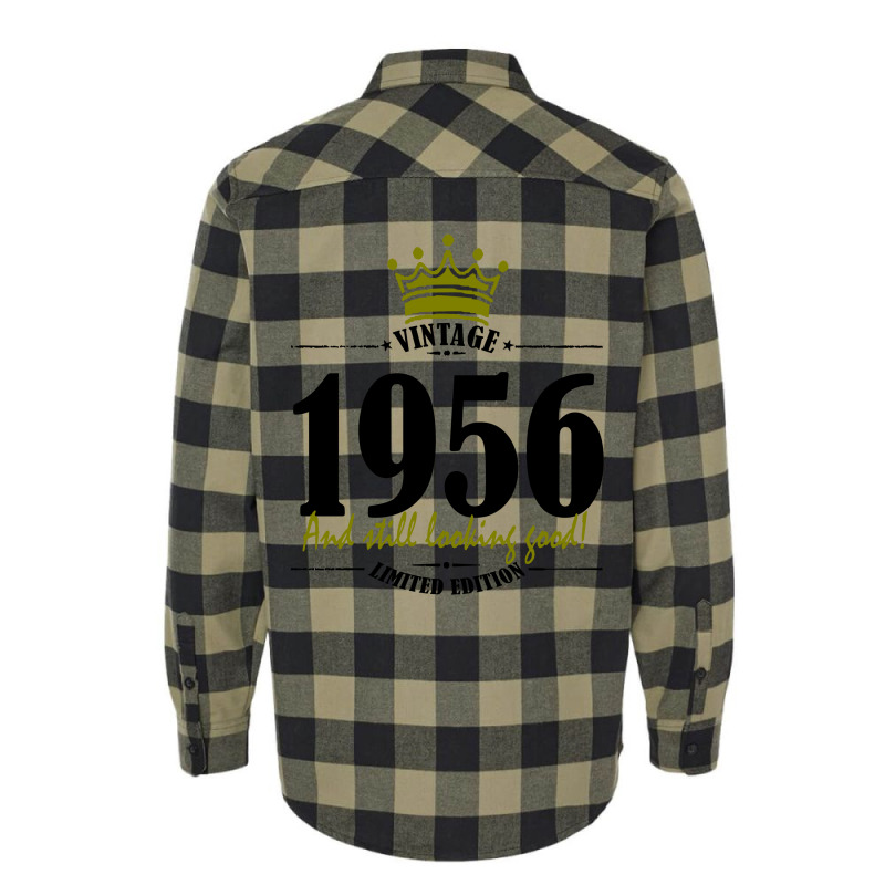 Vintage 1956 And Still Looking Good Flannel Shirt | Artistshot