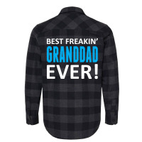 Best Freakin' Granddad Ever Flannel Shirt | Artistshot