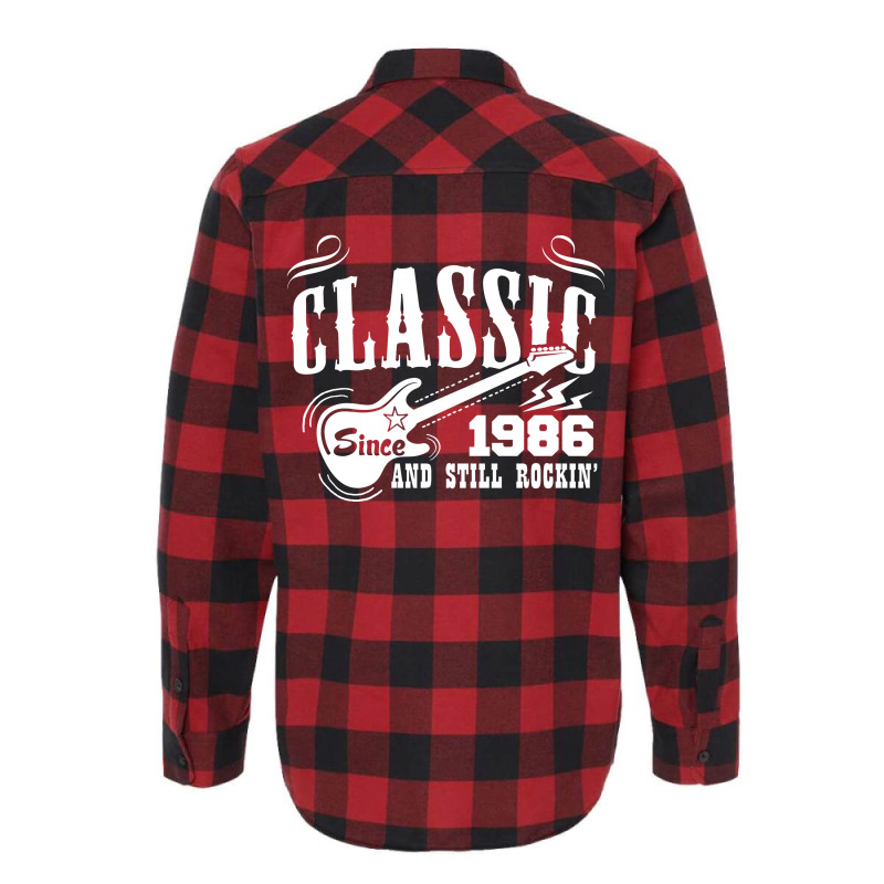 Classic Since 1986 Flannel Shirt | Artistshot