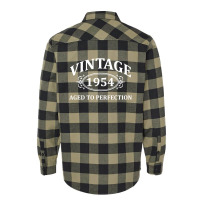 Vintage 1954 Aged To Perfection Flannel Shirt | Artistshot