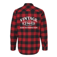 Vintage 1969 Aged To Perfection Flannel Shirt | Artistshot