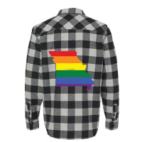 Missouri Rainbow Flag Flannel Shirt | Artistshot