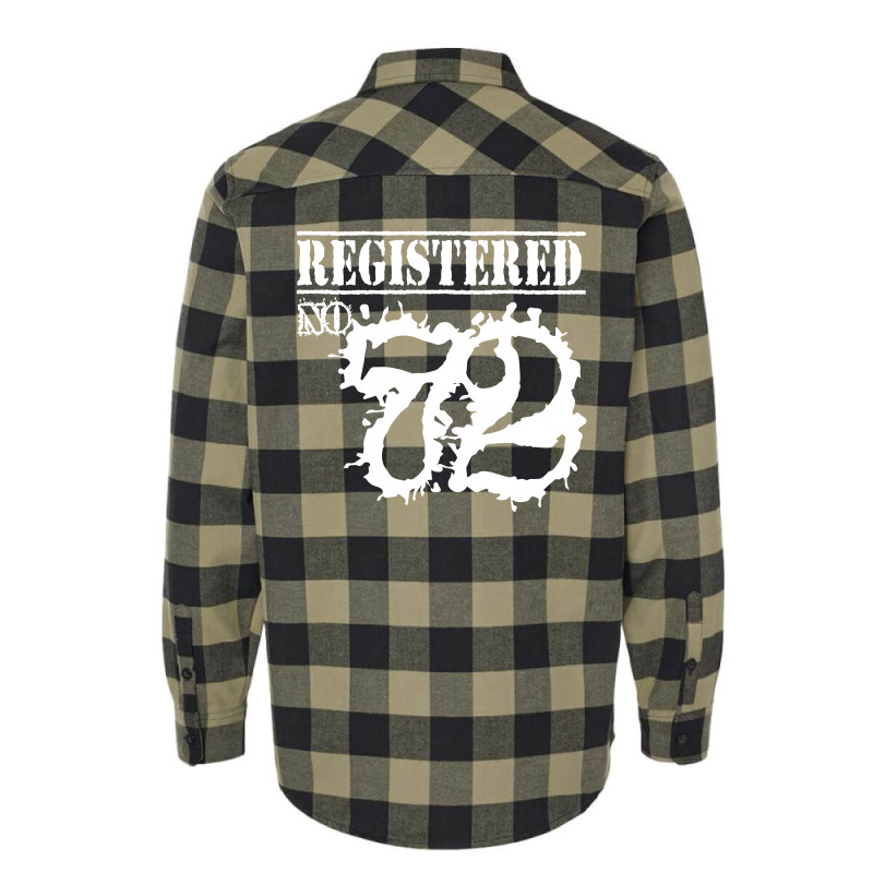 Registered No 72 Flannel Shirt | Artistshot