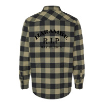 Harambe Rip May 28 2016 Flannel Shirt | Artistshot