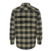 Artist Noun Flannel Shirt | Artistshot