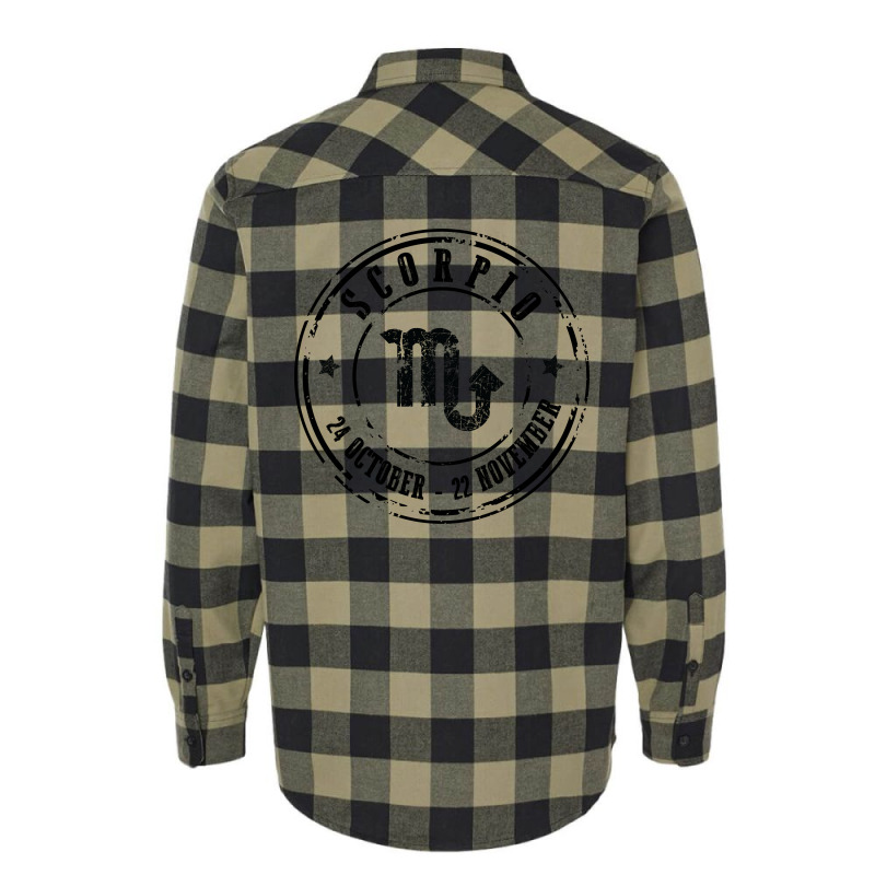 Scorpio Flannel Shirt | Artistshot