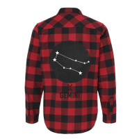 Minimal Gemini Zodiac Sign Flannel Shirt | Artistshot