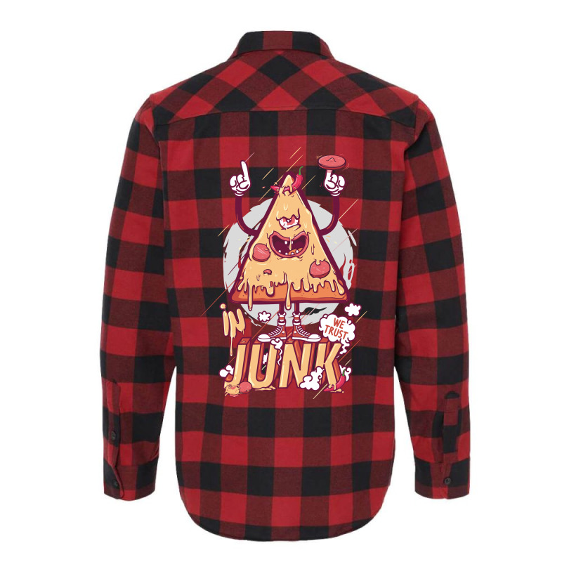 We Trust Junk Flannel Shirt | Artistshot