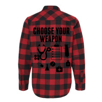 Choose Your Weapon Flannel Shirt | Artistshot