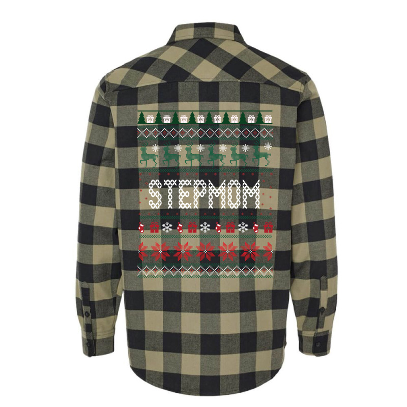 Stepmom Ugly Christmas Flannel Shirt | Artistshot