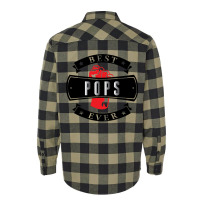 Best Pops Ever Flannel Shirt | Artistshot