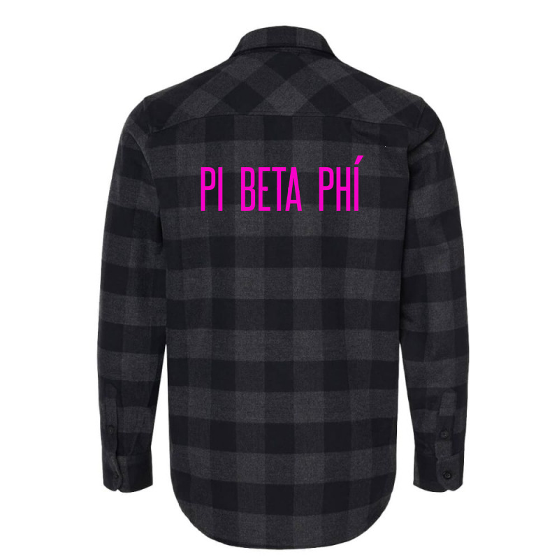 Pi Beta Phi Flannel Shirt by PUR | Artistshot