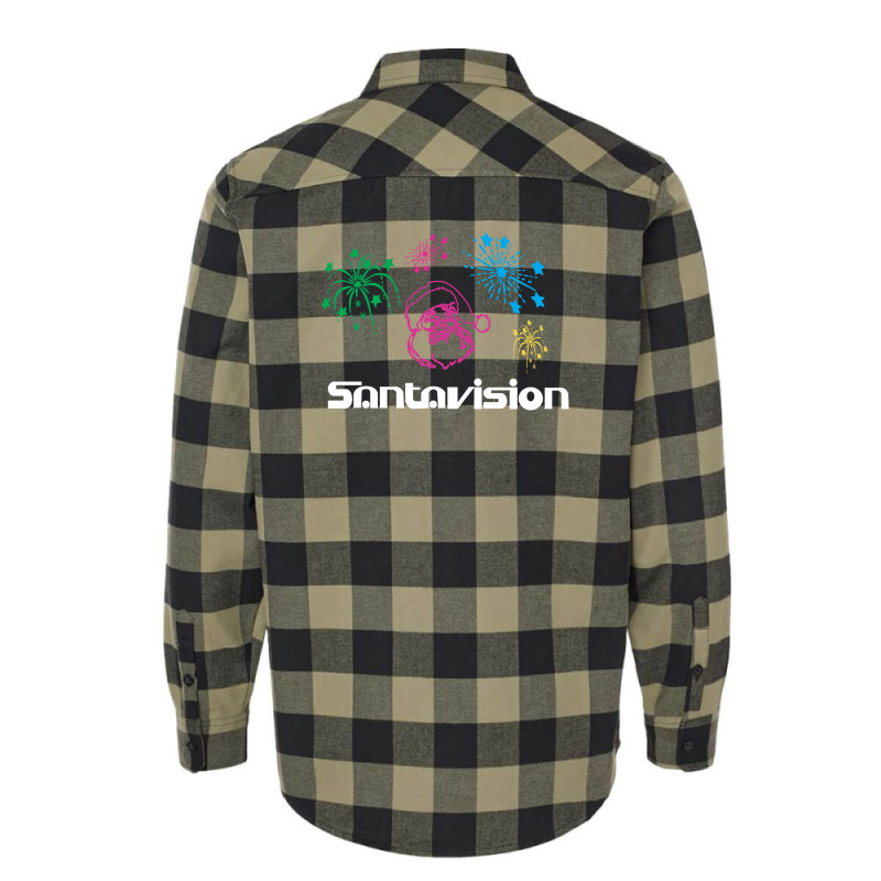 Santavision Flannel Shirt by DitreamX | Artistshot