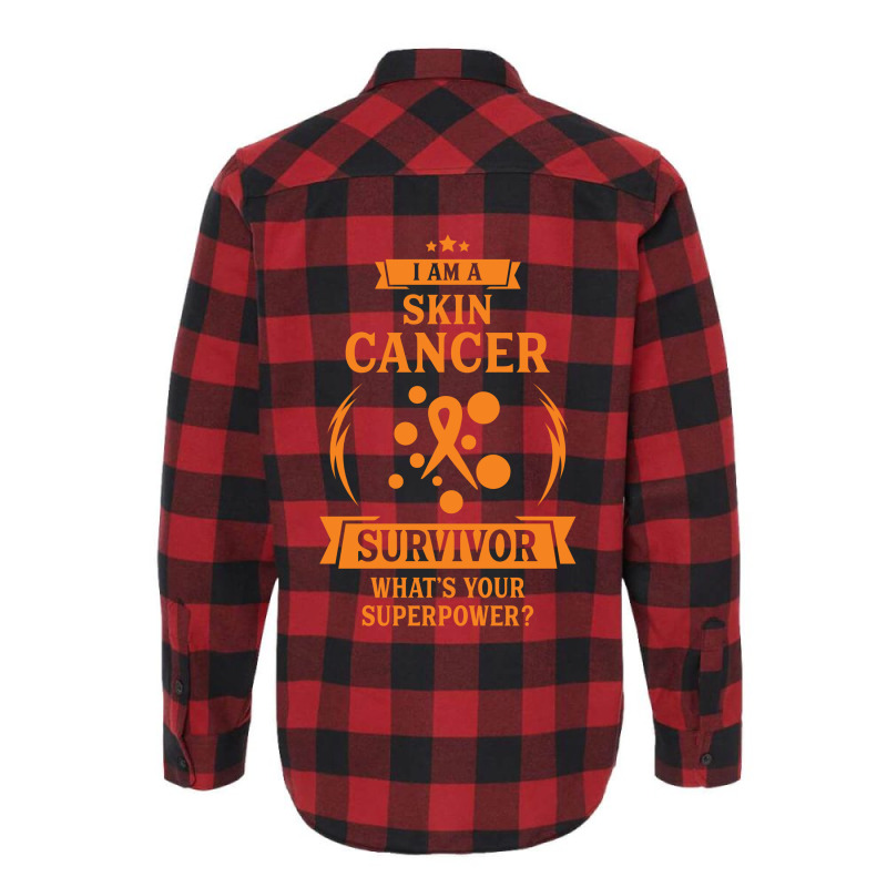 I Am A Skin Cancer Survivor Flannel Shirt | Artistshot