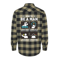 Be A Man Flannel Shirt | Artistshot