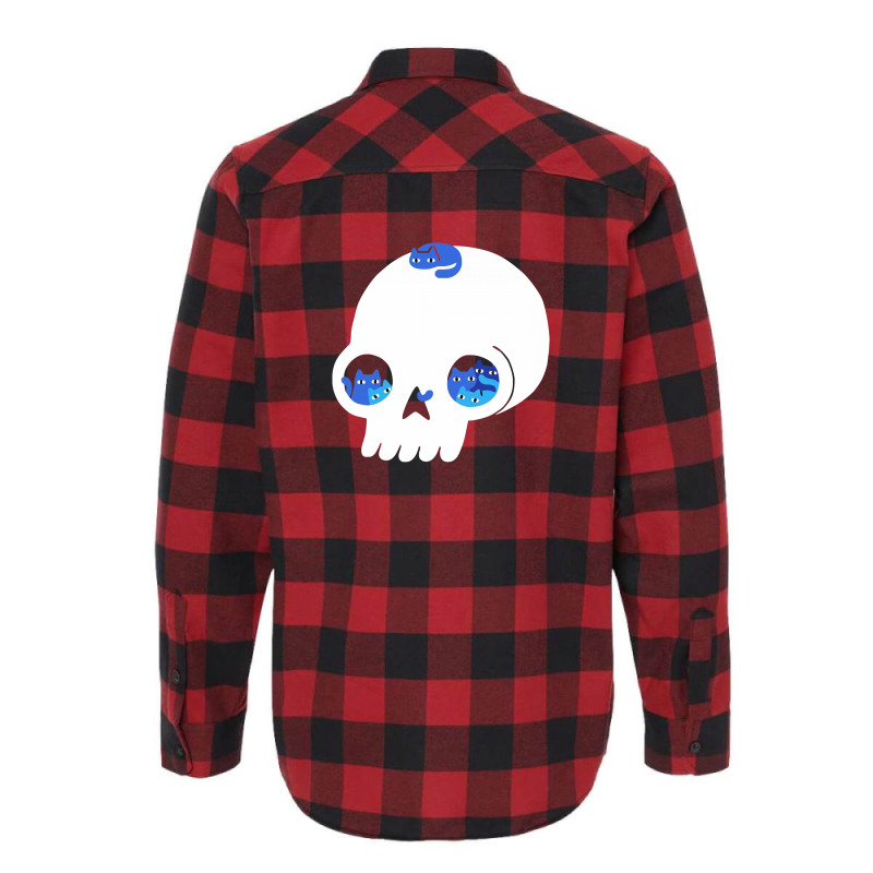 Skull Full Of Cats Flannel Shirt | Artistshot