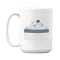 Glacier National Park 15 Oz Coffee Mug | Artistshot