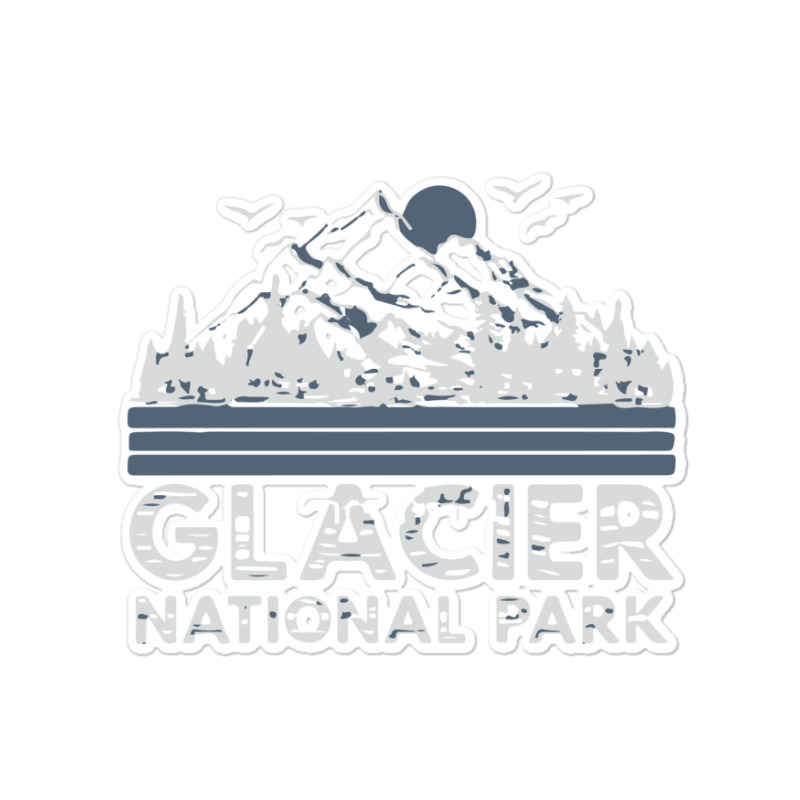 Glacier National Park Sticker | Artistshot