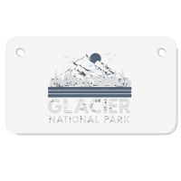 Glacier National Park Motorcycle License Plate | Artistshot