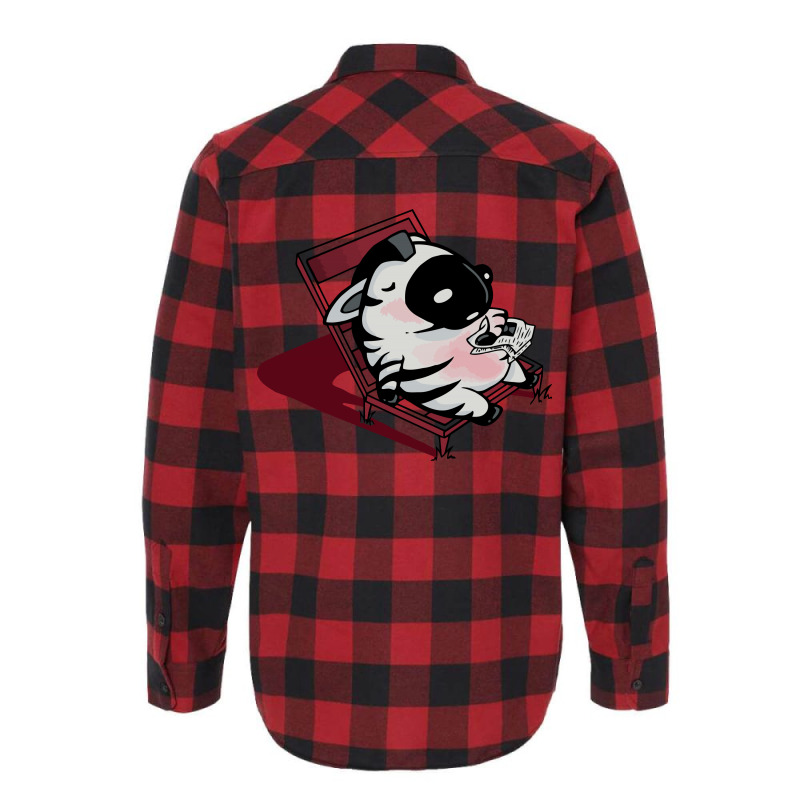 What’s Black And White And Red All Over Flannel Shirt by irvandwi2 | Artistshot