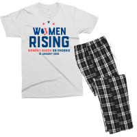 Women's Rising   Women's March On Phoenix 2 Men's T-shirt Pajama Set | Artistshot