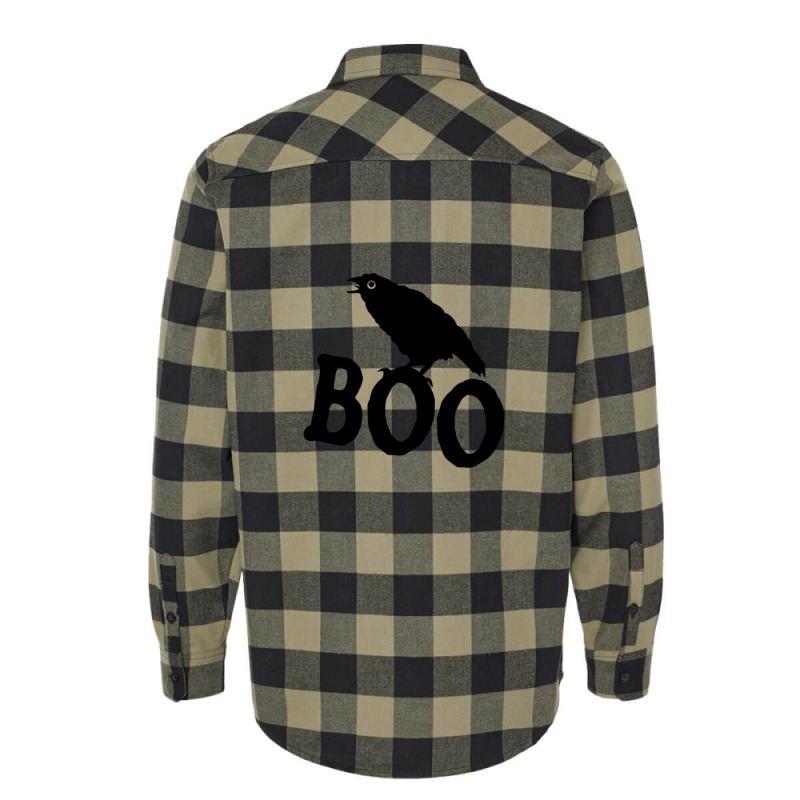 Boo And Crow Flannel Shirt | Artistshot