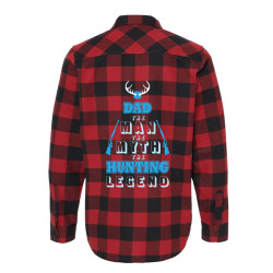 dad expectant father the man the myth the hunting legend Flannel Shirt | Artistshot
