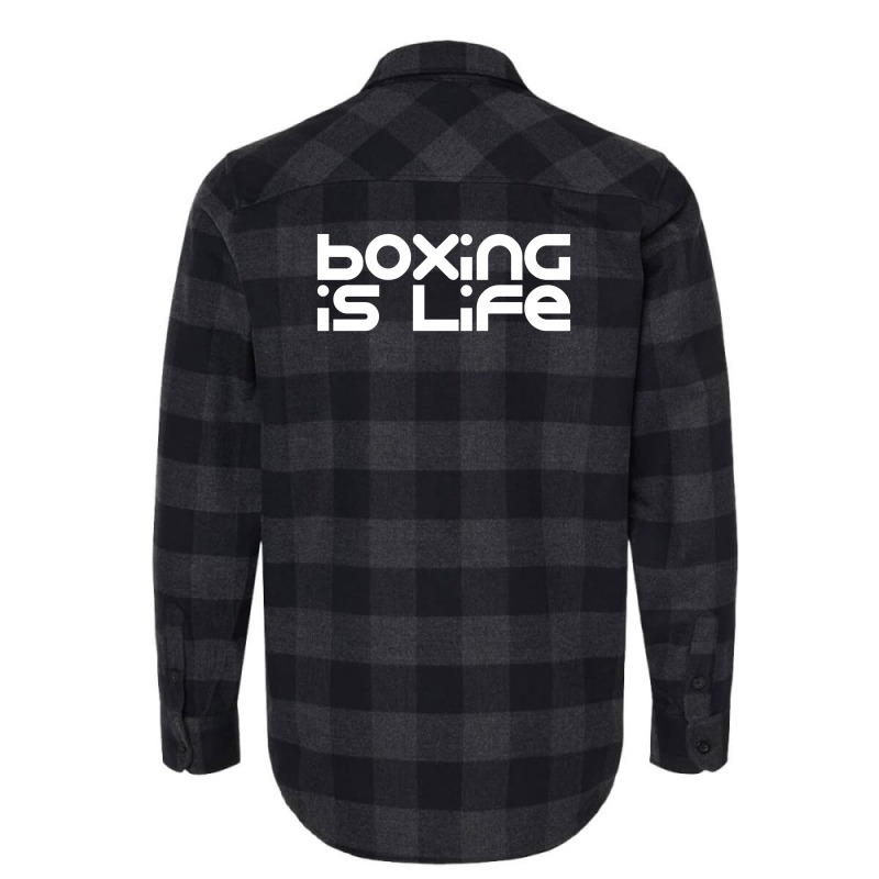 Boxing Is Life Flannel Shirt | Artistshot
