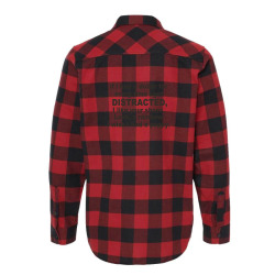 distracted funny Flannel Shirt | Artistshot