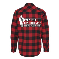 i'm not a gynecologist but i'll take a look Flannel Shirt | Artistshot
