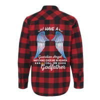 My Godfather Is My Guardian Angel Flannel Shirt | Artistshot