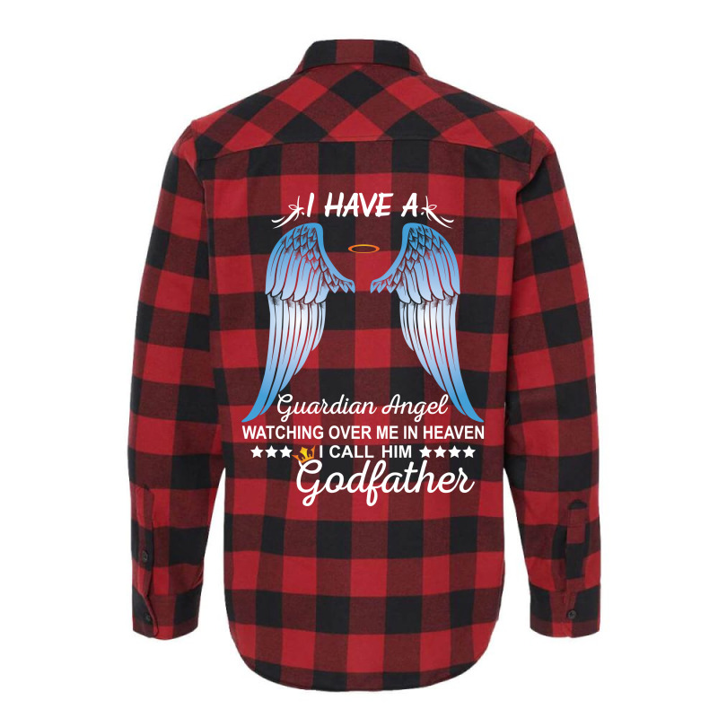 My Godfather Is My Guardian Angel Flannel Shirt by SabriAcar | Artistshot