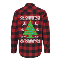 Chemist Element Oh Chemistree Christmas Sweater Flannel Shirt | Artistshot