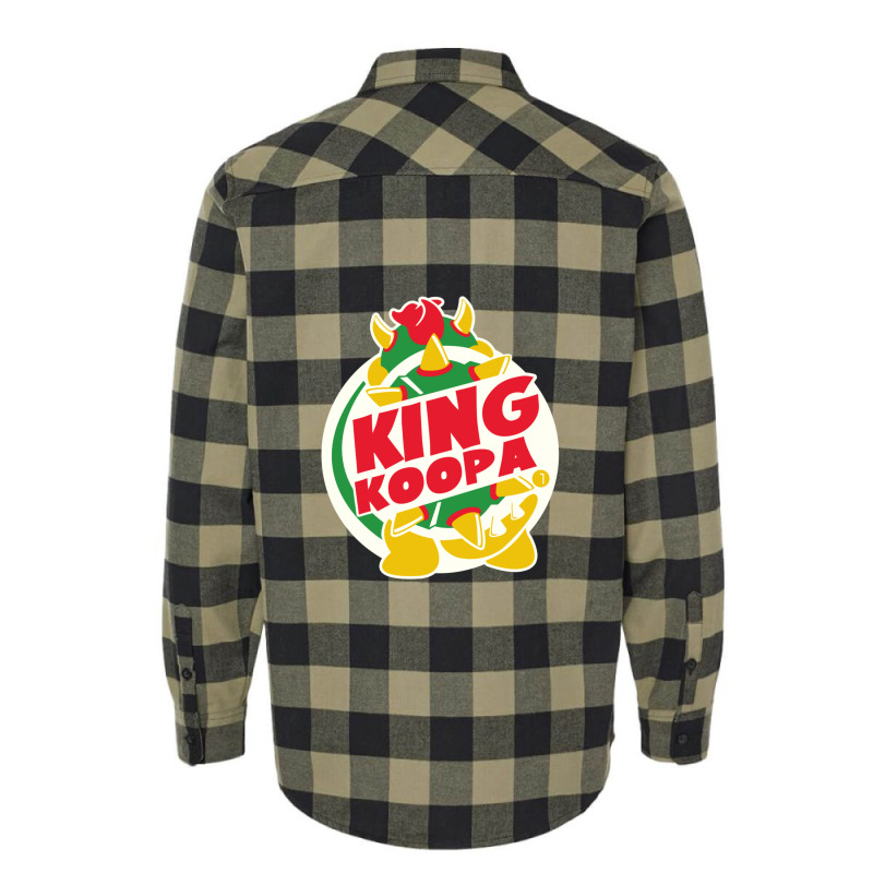 King Koopa Flannel Shirt | Artistshot