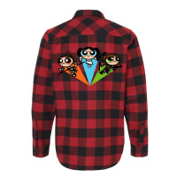 Powerpew Girls Flannel Shirt | Artistshot