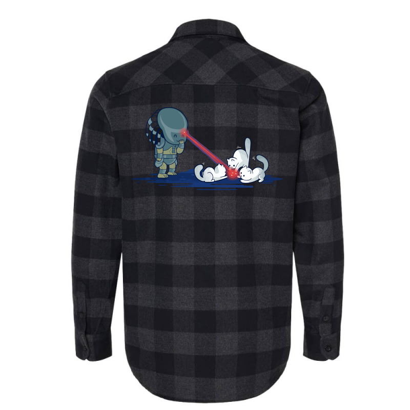 Predat Awww Flannel Shirt | Artistshot