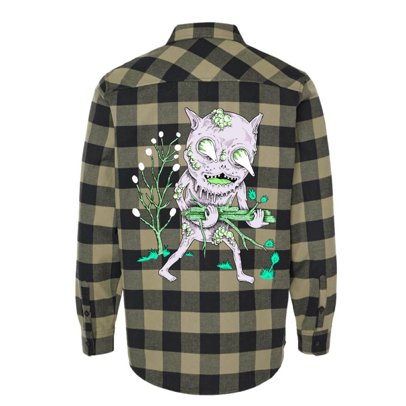 Preparing For The Goblin Fire Flannel Shirt | Artistshot