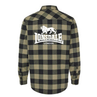 Lonsdale Classic Logo Lion Flannel Shirt | Artistshot