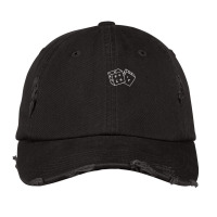 Fuck It Dice Vintage Cap | Artistshot