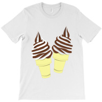 Ice Cream Cone Couple T-shirt | Artistshot