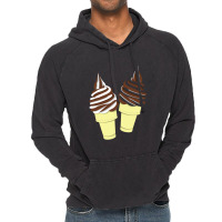 Ice Cream Cone Couple Vintage Hoodie | Artistshot