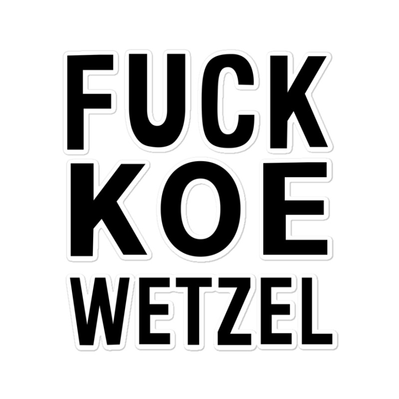 Malaise muis of rat metaal Custom Fuck Koe Wetzel Sticker By Danidikadi - Artistshot