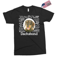 Dachshund T  Shirt Wirehaired Dachshund Traits T  Shirt Exclusive T-shirt | Artistshot