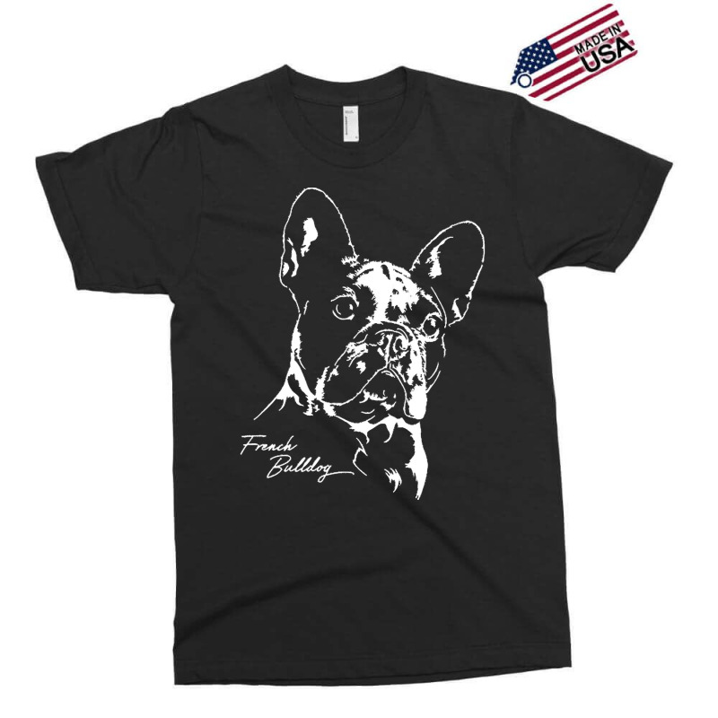 French Bulldog Gift T  Shirt French Bulldog Dog Frenchie Portrait T  S Exclusive T-shirt by hiram84349 | Artistshot