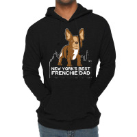 French Bulldog T  Shirt New York Best Frenchie Dad T  Shirt Lightweight Hoodie | Artistshot