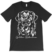 Golden Retriever Mom T  Shirt Funny Proud Golden Retriever Dog Portrai T-shirt | Artistshot