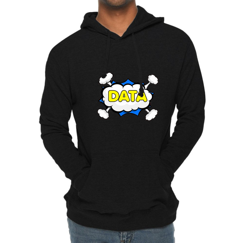 Funny Data Design Lightweight Hoodie | Artistshot